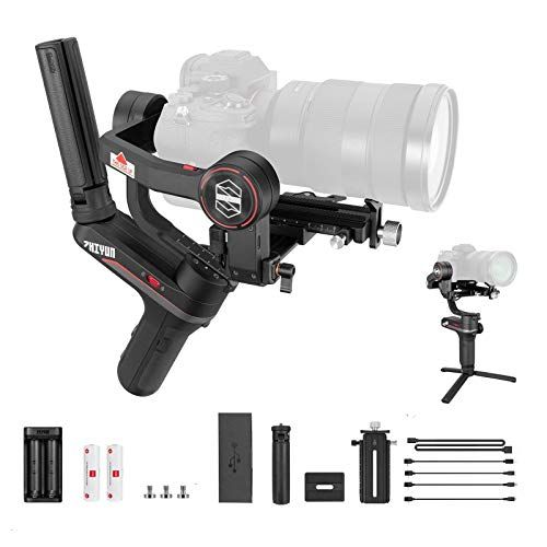  Zhiyun Weebill S Compact Gimbal Stabilizer for DSLR & Mirrorless Camera Sony A7M3 A7III A7R3 with 24-70mm GM Len Nikon Z6 Z7 Panasonic GH5 GH5s Canon 5D4 5D3 EOS R BMPCC 4K 3-Axis