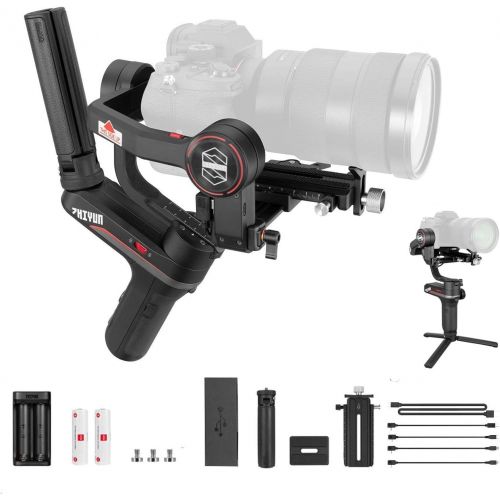  Zhiyun Weebill S Compact Gimbal Stabilizer for DSLR & Mirrorless Camera Sony A7M3 A7III A7R3 with 24-70mm GM Len Nikon Z6 Z7 Panasonic GH5 GH5s Canon 5D4 5D3 EOS R BMPCC 4K 3-Axis