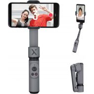 Zhiyun Smooth-X [Official] Foldable Smartphone 2-Axis Gimbal Stabilizer Selfie Stick Vlog Youtuber (Gray)