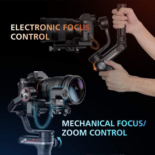  zhi yun Weebill S 3-Axis Gimbal for Mirrorless and DSLR Cameras Like Sony A7M3, 300% Improved Motor Than Zhiyun Weebill Lab A4 Compact Size 14-Hour Runtime