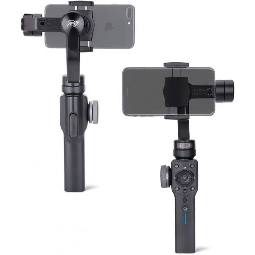  Zhiyun Smooth 4 [Official] 3-Axis Handheld Smartphone Gimbal, Professional Phone Stabilizer for iPhone Android(with Tripod), Ideal for Vlogging YouTube TikTok Instagram Live Video