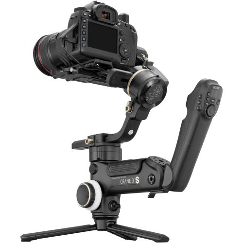  Zhiyun Crane 3S Smartsling Kit 3-Axis Handheld Gimbal Stabilizer for DSLR Cameras and Camcorder （with Smartsling Handle）