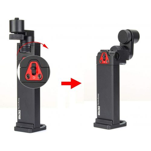  Zhiyun TransMount Phone Holder with Crown Gear for Weebill S Weebill Crane 3 Lab Smartphone Clamp with Rosette Gimbal Stabilizer