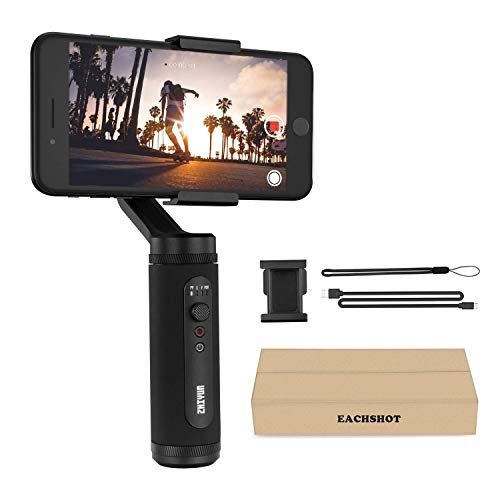  Gimbal Stabilizer for iPhone 11 Pro X XR XS Max Smartphone Vlog Youtuber Live Video Record Sport Inception Mode Face Object Tracking Motion Time-Lapse 3-Axis gyro Zhiyun Smooth Q2