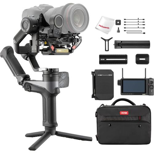  Zhiyun Weebill 2 Pro+, 3-Axis Gimbal Stabilizer for DSLR & Mirrorless Cameras 2.88 Touchscreen, W Image Transmitter AI, Focus/Zoom Control Motor 2.0 and Mastereye Visual Controller