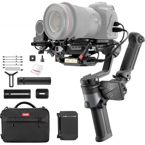  Zhiyun Weebill 2 Pro, 3-Axis Gimbal Stabilizer for DSLR & Mirrorless Cameras 2.88”Full-Color Touchscreen 24W PD Fast Charge, W Image Transmission Transmitter AI and Focus/Zoom Cont