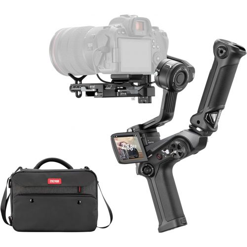  Zhiyun Weebill 2 Combo,3-Axis Handheld Gimbal Stabilizer w/Carry Bag and handgrip, for DSLR Camera Mirrorless Cameras Professional Video Stabilizer Compatible with Sony Nikon Canon