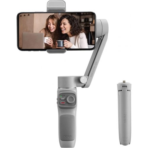  Zhiyun Smooth Q3 q 3 3 Axis Handheld Smartphone Gimbal iPhone Stabilizer for iPhone 12 11 Pro Xs Max Xr X 8 Plus 7 6 SE Android Cell Phone Smartphone YouTube Vlog Live Video Kit