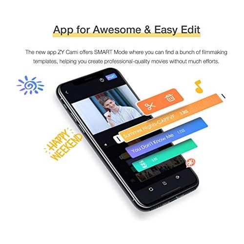  [아마존베스트]ZHIYUN Smooth X Gimbal Stabilizer, Foldable Selfie Stick for Smartphone, Extendable Handheld iPhone Android Gimbal, YouTube Vlog Live Video, Face Tracking, Gesture & Zoom [Tripod &