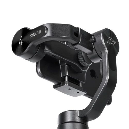  Zhi yun Zhiyun Smooth 4 3-Axis Handheld Gimbal Stabilizer Compatible FiLMiC Pro for iPhone Xs MaxXsX8 Plus7SE Samsung Galaxy S9+S8S7 etc Smartphones(Gopro AdapterCharging CableCou