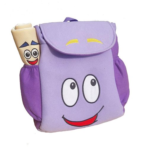  Dora Explorer Backpack Rescue Bag with Map,Pre-Kindergarten Toys PurpleZhicheng