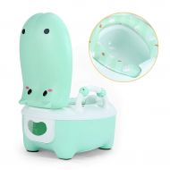 Zhijie 3-in-1 Potty Chair Boys, Girls  Fun Baby Travel Toilet Trainer Converts from Bowl, Training Seat, to Step Stool  Removable Parts & Portable - Easy to Clean  Best Parents,