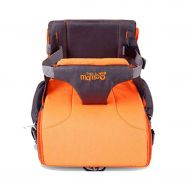 Zhijie-mmb Booster Seats Multi-Function Mummy Bag Shoulder Diagonal Child Dining Chair Bag Baby Booster Chair Travel Booster Seat (Color : Orange)