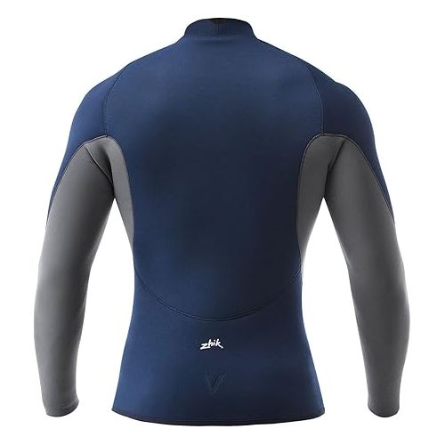  Zhik Superwarm V Neoprene Wetsuit Top Navy - Easy Stretch - Targeted Super Stretch Paneling for Optimum fit
