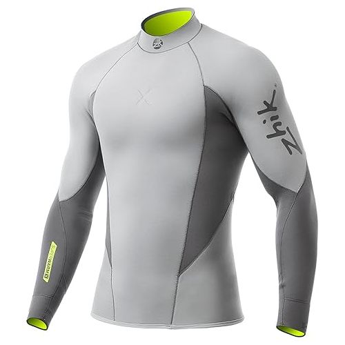  Zhik Superwarm X 3/2MM Neoprene Wetsuit Top Grey - Easy Stretch Thermal Lining - Thermal Warm Heat Layer Layers