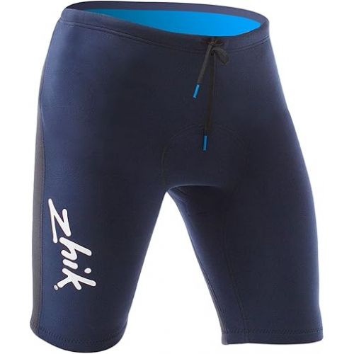  Zhik Microfleece V 1MM Neoprene Wetsuit Shorts Navy - Easy Stretch - Targeted Super Stretch Paneling for Optimum fit -