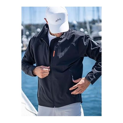  Zhik Mens INS100 Inshore Sailing Yachting and Dinghy Coat Jacket - Black - Thermal Warm Heat Layer Layers Breathable -