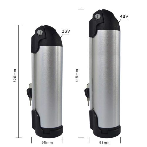  Zhiwei Electric Bicycle Rechargeable Battery 36/48V Li-ion Battery Water Bottle Battery for Ebike Motor with Battery Charger