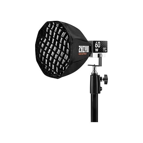 지윤텍 ZHIYUN Mini Dome Softbox Diffuser, Video Light Dome Diffuser for G60 /X100 /X60 /CX100 Light with ZY Mount