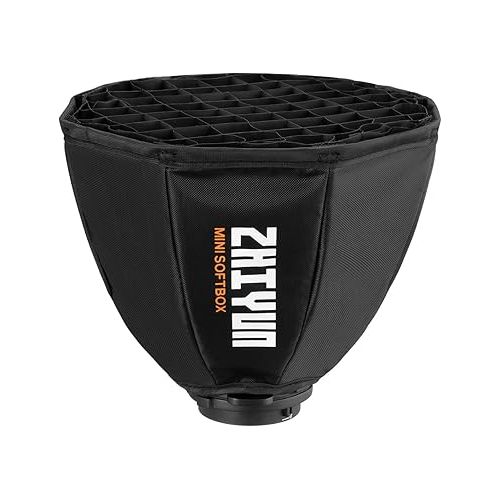 지윤텍 ZHIYUN Mini Dome Softbox Diffuser, Video Light Dome Diffuser for G60 /X100 /X60 /CX100 Light with ZY Mount