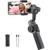 Zhiyun Smooth 5 Phone Gimbal, 3-Axis Handheld Smartphone Stabilizer with Grip Tripod, AI Face Tracking for iPhone Android Portable & Foldable, YouTube TikTok Video, FiLMiC Pro