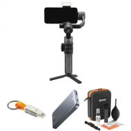 Zhiyun Smooth-5 Smartphone Gimbal Stabilizer with Power & Cleaning Combo Kit