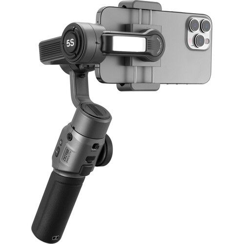 지윤텍 Zhiyun SMOOTH 5S Pro Smartphone Vlogging Stabilizer with 360° Rotation (Gray)