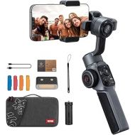 Zhiyun Smooth 5S Combo Professional Gimbal Stabilizer for Smartphone, Handheld 3-Axis Phone Gimbal, Portable Stabilizer Compatible with iPhone and Android - Gray