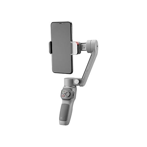 지윤텍 Zhi yun Smooth Q3 Combo 3-Axis Handheld Gimbal Stabilizer with Carry Bag for Smartphone Foldable Phone Gimbal Light Auto Inception Dolly-Zoom Time-Lapse Compatible with iPhone 14 13 Pro Max Android