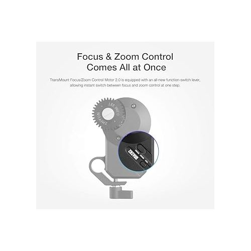 지윤텍 Zhiyun CMF-06 TransMount Servo Follow Focus/Zoom Controller for Zhiyun WEEBILL S/Crane 3/Crane 3S/ Crane 2S Gimbal Handheld Stabilizer