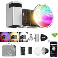 Zhiyun X60 RGB Pro LED Video Light, Bi-Color CCT 2700-6500K CRI?95 TLCI?98, APP Control Continuous Lighting for Photography, Studio Video Lighting, YouTube, Vlog, Live Stream, etc (ZY Mount)