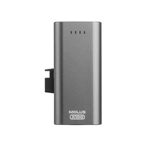 지윤텍 Zhiyun X100 Grip Battery V2.0 for zhi Yun Molus X100 Pocket COB Light, Grip Battery Only