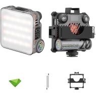 Zhiyun M20 20W Camera Light, Bi-Color LED Video Light, CCT 2700K~6500K, TLCI 97+ CRI 95+ 4500mAh Portable Light Support Magnetic Attraction for On-Camera Video Lights Vlog Light for DSLR Camera Gopro