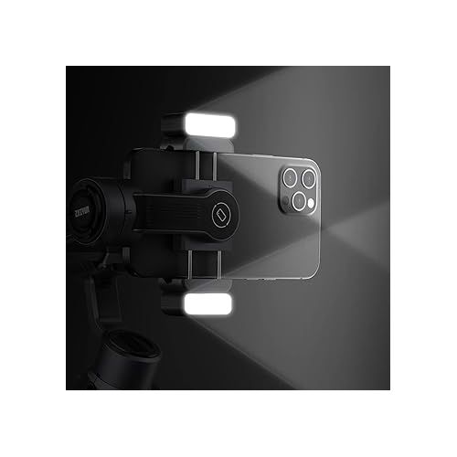 지윤텍 Zhiyun Smooth 5 Stabilizer Magnetic Fill Light, Smooth 5S Fill Light with 4 Colors of Light Filters