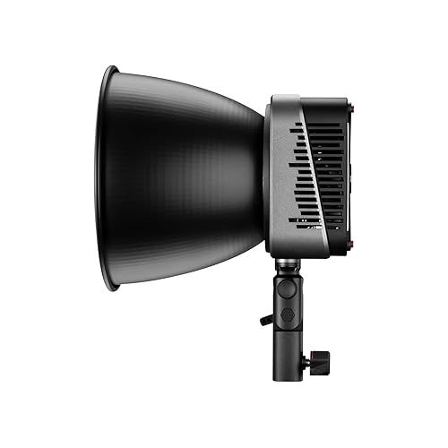 지윤텍 Zhiyun LED Video Light MOLUS G200 COB 200W Bowens Mount Continuous Output Light,Bi-Color 2700K-6500K,Peak Brightness 61500Lux w/ZHIYUN Reflector,ZY Vega App Control for Video Photography Live Stream