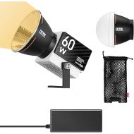 Zhiyun MOLUS G60 60W COB Led Video Light 2700K-6500K Bi-Color Camera Light, Support App Control for Portrait Video Recording (G60 Standard)