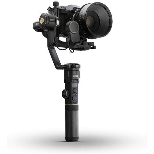 지윤텍 ZHIYUN Crane 2S Professional 3-Axis Gimbal Stabilizer Combo, for DSLR and Mirrorless Camera, Professional Video Equipment Compatible with Canon Sony Nikon BMPCC Panasonic LUMIX