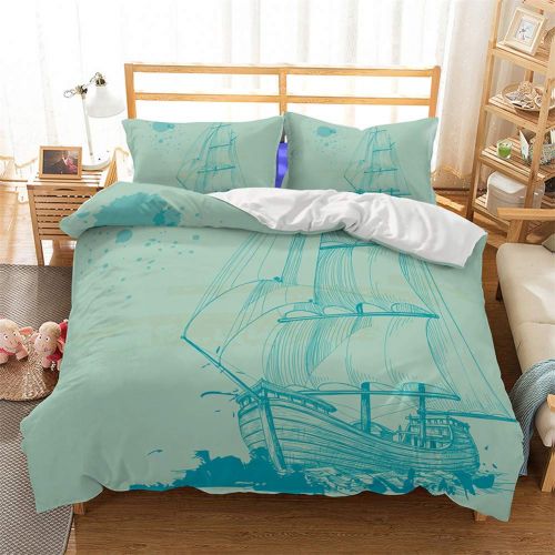  Zhizhen Basketball 3D Bedding Set Print Stylist Duvet Cover Set Twin Lets Go Play Basketball Bed Sheet for Teen Boys NBA 18