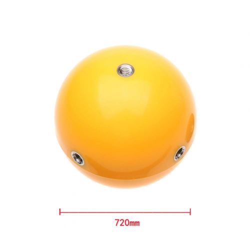  Zhuhaixmy Schwimmend Ball Ausruestung - Float Boje Fotografie Gerat mit Trageschlaufe Adapter Schraube fuer GoPro Hero 7 / Hero 6 / Hero 5 Aktion Kamera