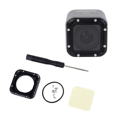  Zhuhaixmy Objektiv Metall Rahmen Ersetzen Kits - Ersatz Objektiv Glas Decken Kits mit Schraube Zubehoer fuer GoPro Hero 5/4 Session Aktion Kamera