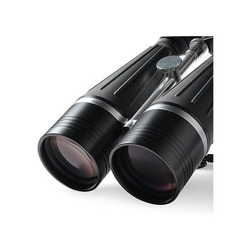  Zhumell 25x100 Tachyon Astronomy Binoculars with Case, Black