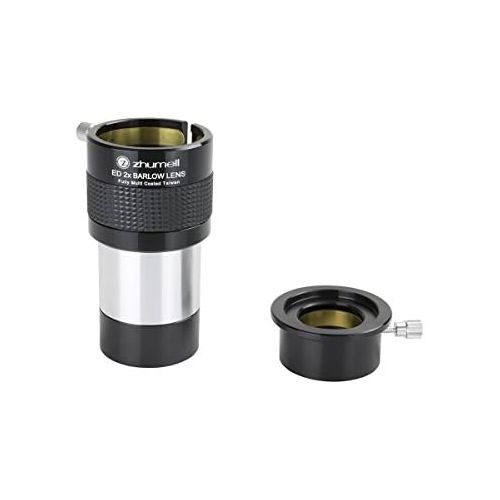  [아마존베스트]Zhumell 2 2x ED Barlow Lens with 1.25 Adapter