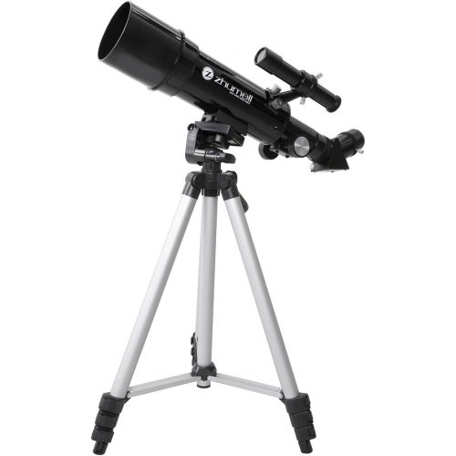  Zhumell Z50 Portable Refractor with Tripod, Phone Adapter & Carry Bag