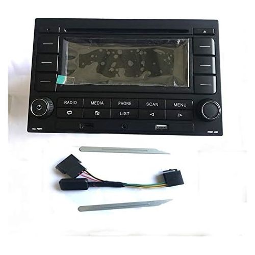  [아마존베스트]-Service-Informationen zhuzhu RCN210 Car Radio CD Player USB MP3 Aux Bluetooth Fit for Golf MK4 Passat B5 Polo 9N 31G 035 185