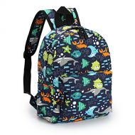 Zicac Childrens Cute Canvas Backpacks Mini Rucksack Bag (M, Blue)