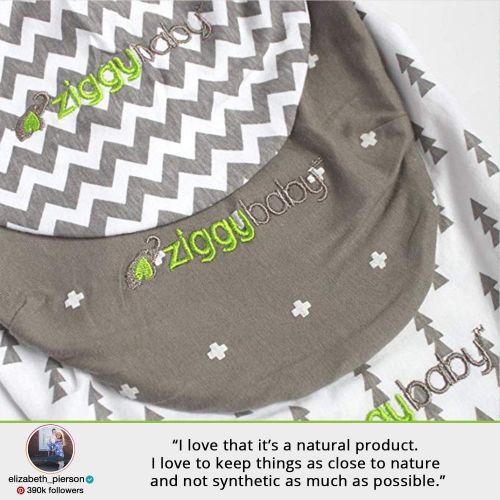  [아마존베스트]Ziggy Baby Swaddle Blanket, Adjustable Infant Baby Wrap, Soft Cotton in Ultra Grey