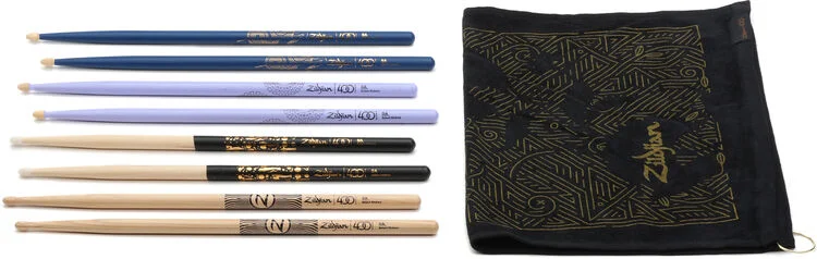  Zildjian Limited-edition 400th-anniversary Drumstick Bundle