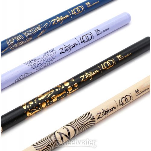  Zildjian Limited-edition 400th-anniversary Drumstick Bundle