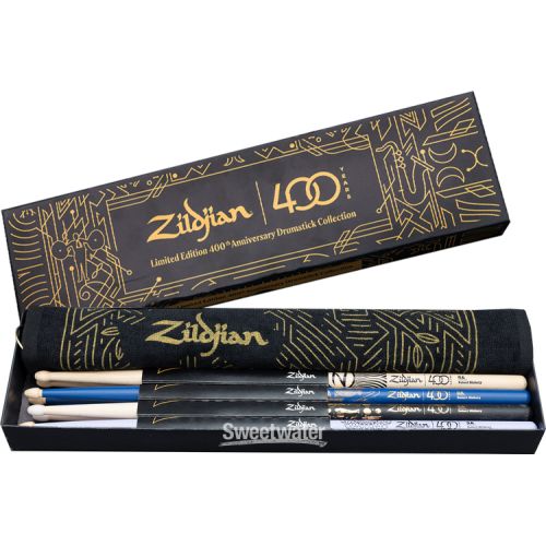  Zildjian Limited-edition 400th-anniversary Drumstick Bundle