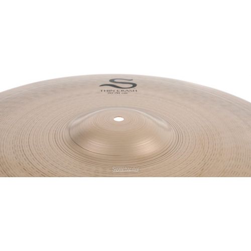  Zildjian 20 inch S Series Thin Crash Cymbal